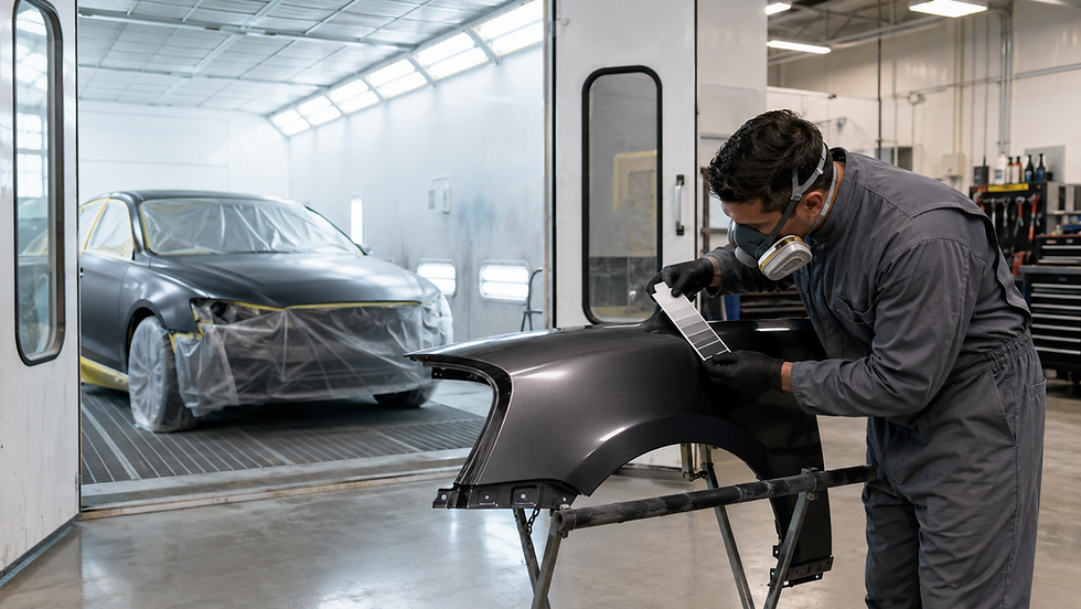 The Hammocks auto body shop workspace — Certificate of Use