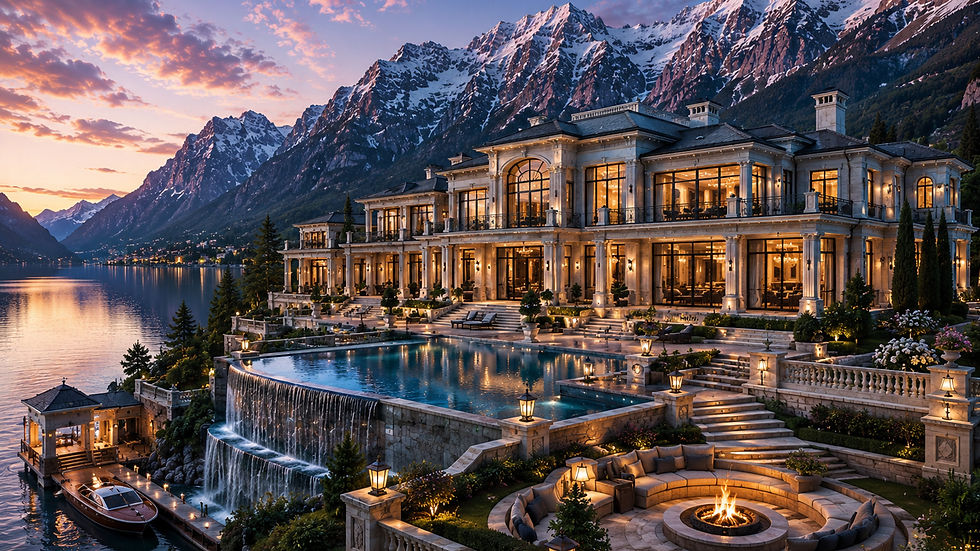 Luxury estate built with Florida building permits secured by Endless Life Design, licensed general contractor