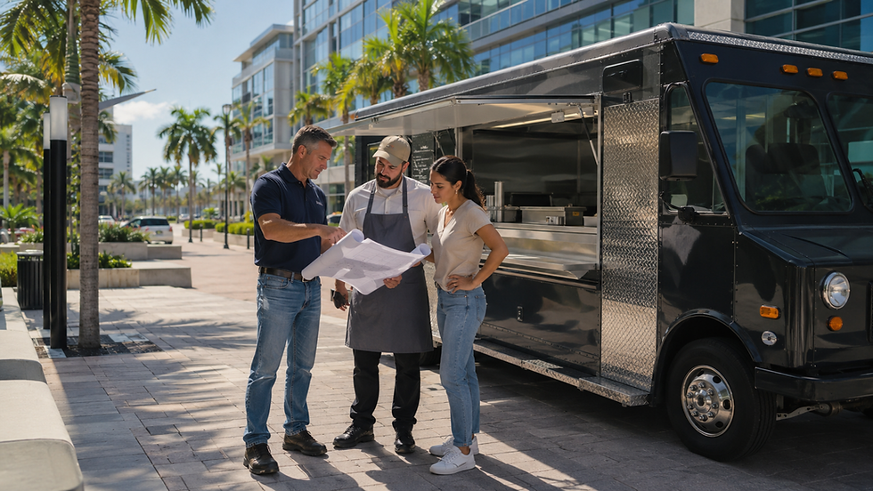 Certificate of Use compliance review for a food truck in Aventura, Florida