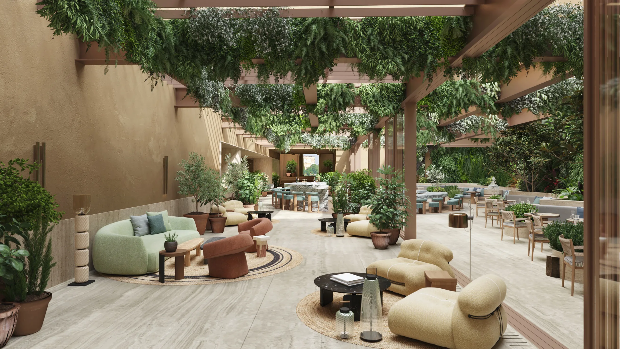 Ibiza & Egypt Desert-Inspired Mega Mansion Architectural Engineering Miami - ELD Architecture Firm (305) 680-3283