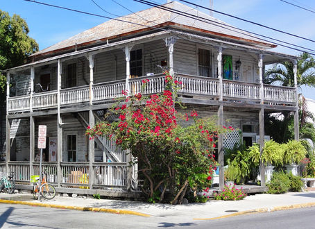 Key West Florida residential house architecture
