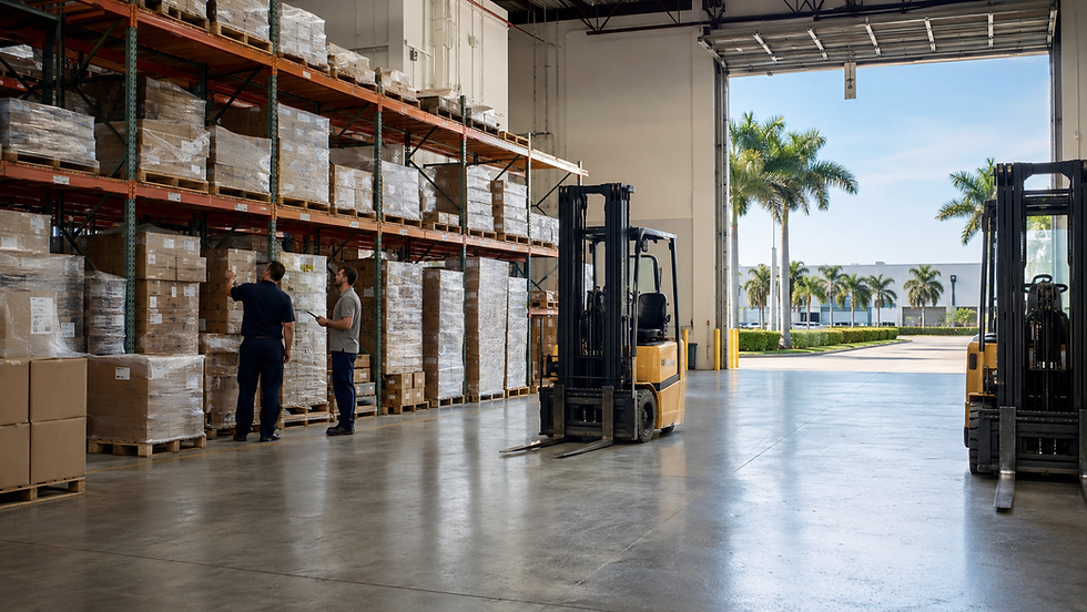 Certificate of Use for a Warehouse in Cutler Bay, Florida — Custom Construction Company