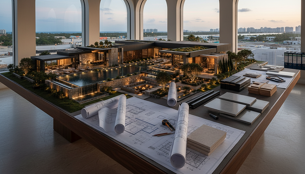 Data Center and Technology Facility Construction Permits in South Florida 2026 — newly created premium luxury architectural image