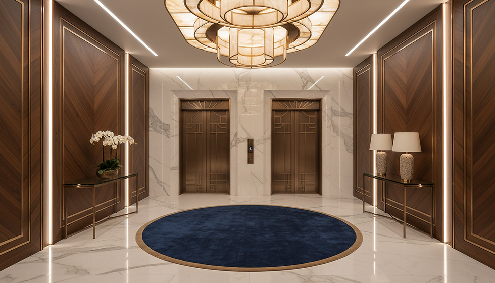 Elevator and Conveyance System Permits in South Florida – Miami-Dade, Broward and Palm Beach County 2026 — newly created high-end luxury architectural design image