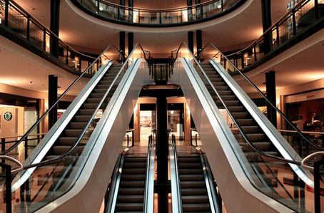 Modern commercial building interior architecture