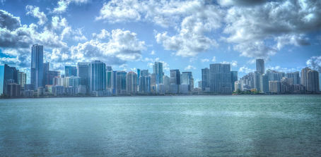 Miami Florida cityscape skyline architecture