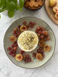 Roasted Grapes & Figs with Camembert