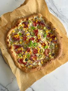 Home Made Italian Pizza - Pizza Night with My Mom 🍕❤️