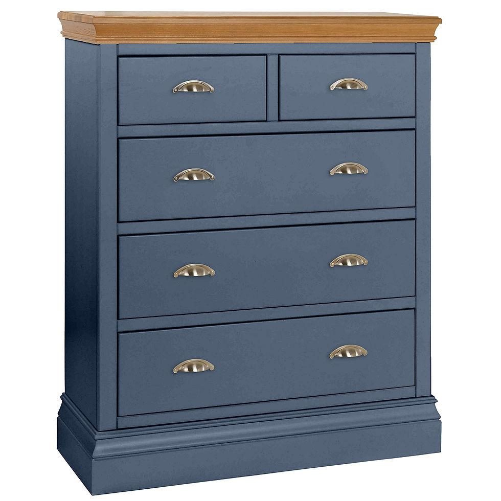 Thumbnail: Lynmouth Bay Painted 3 + 2 Chest of Drawers