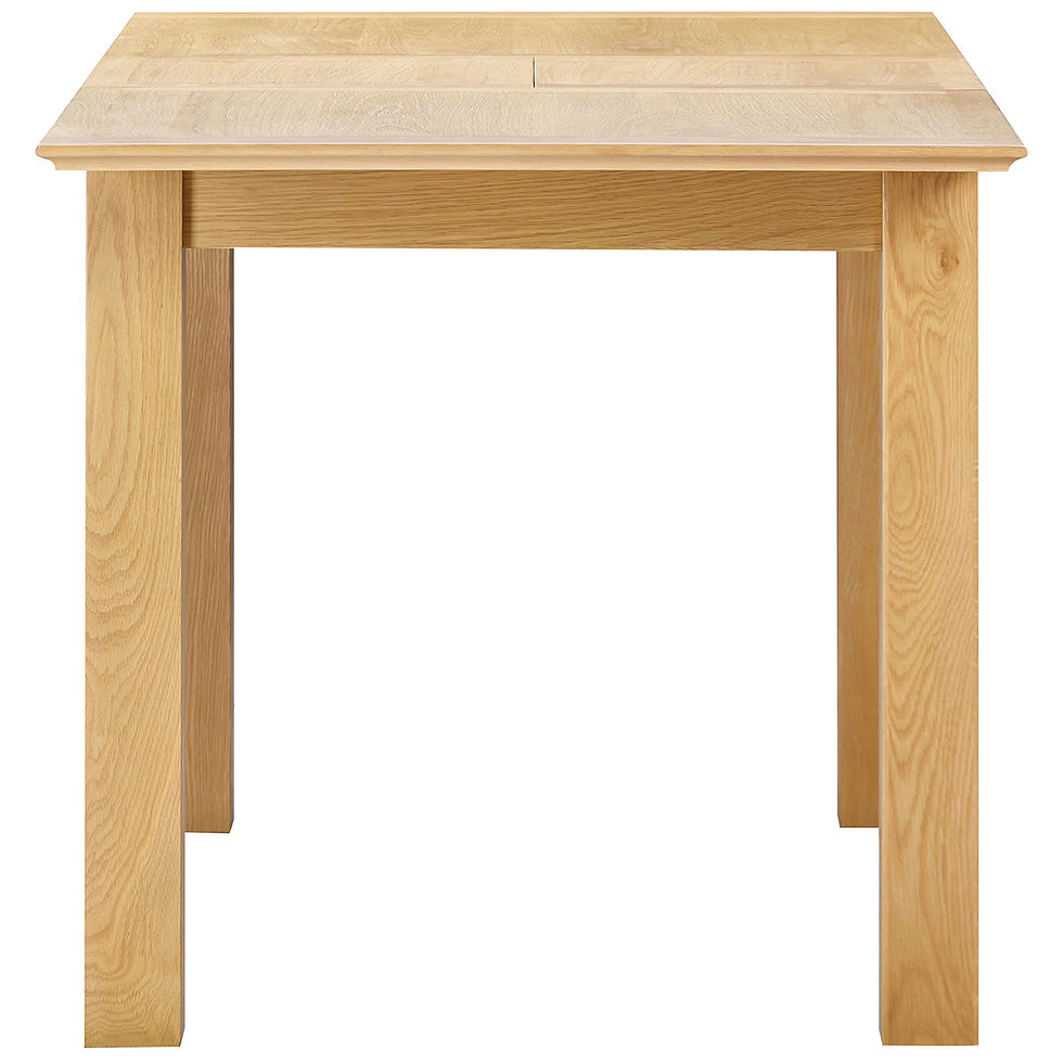 Thumbnail: Minehead Oak Extendable Dining Table 1200-1550