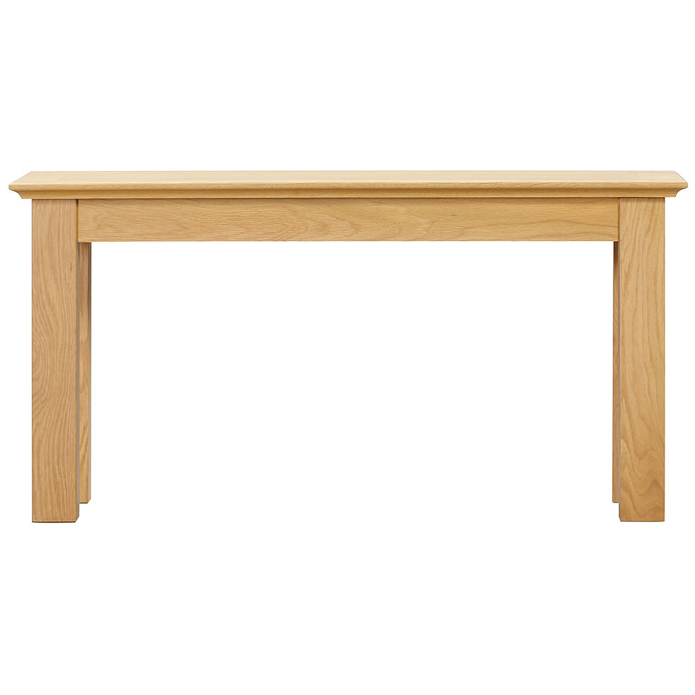Thumbnail: Minehead Oak Small Bench 90cm
