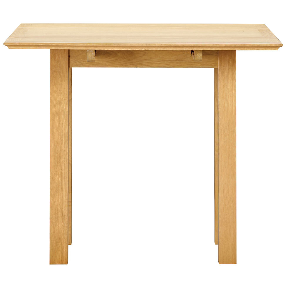 Thumbnail: Minehead Oak Square Drop Leaf Table