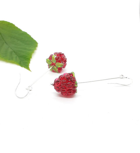 Glass fruit jewelry