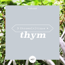playlist chromantiques thym