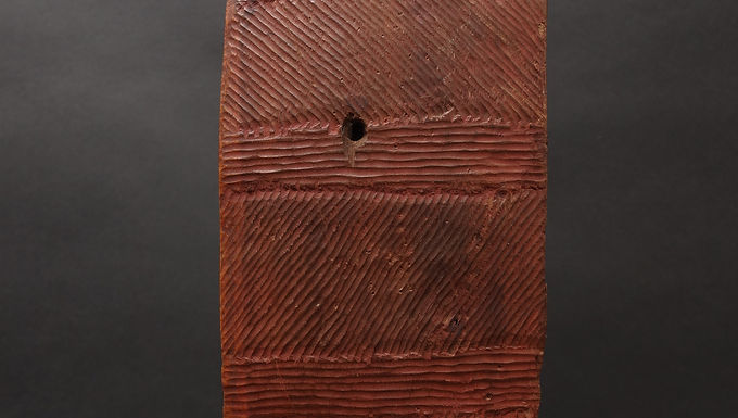 Aboriginal Shield , circa 1900 Ex Robert Kroll, Oceanic Art Society, Australia
