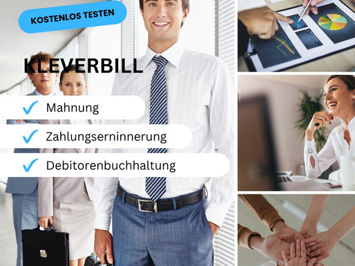 Mahnung oder Zahlungserinnerung – Effizientes Mahnwesen mit KLEVERBILL