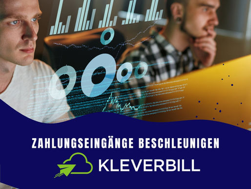 Zahlungseingänge beschleunigen mit Cloud-Plattform KLEVERBILL