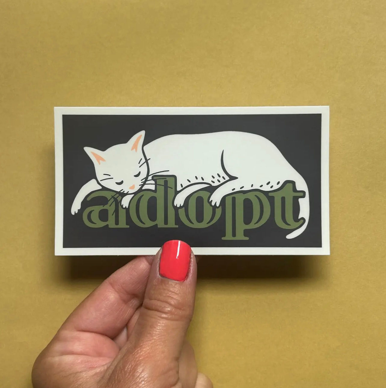 Adopt Sticker