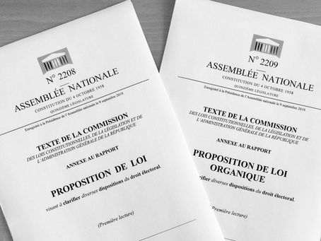 Toilettage du code électoral : feu vert de l'Assemblée nationale
