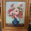 Thumbnail: Vintage Floral Still Life Oil Painting in Gilt Frame