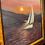 Thumbnail: Original Signed Sailboat Painting – Framed | 1983