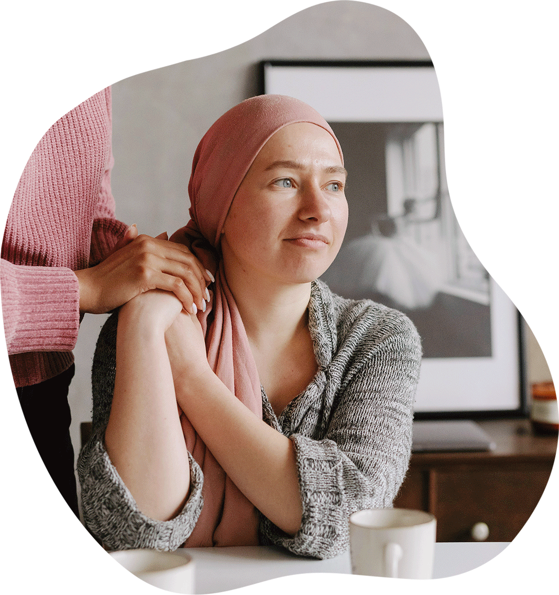 Visuel animé montrant des personnes en fin de vie