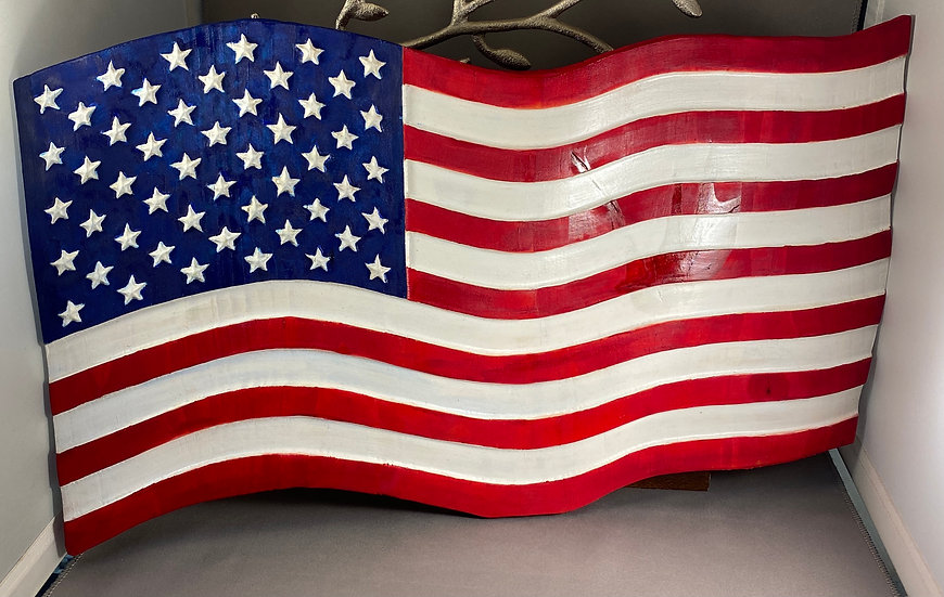 Wavy American Flag | EarResponsibleGraph