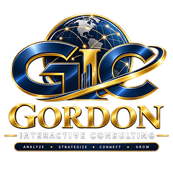 Gordon Interactive Consulting logo with globe and GIC initials