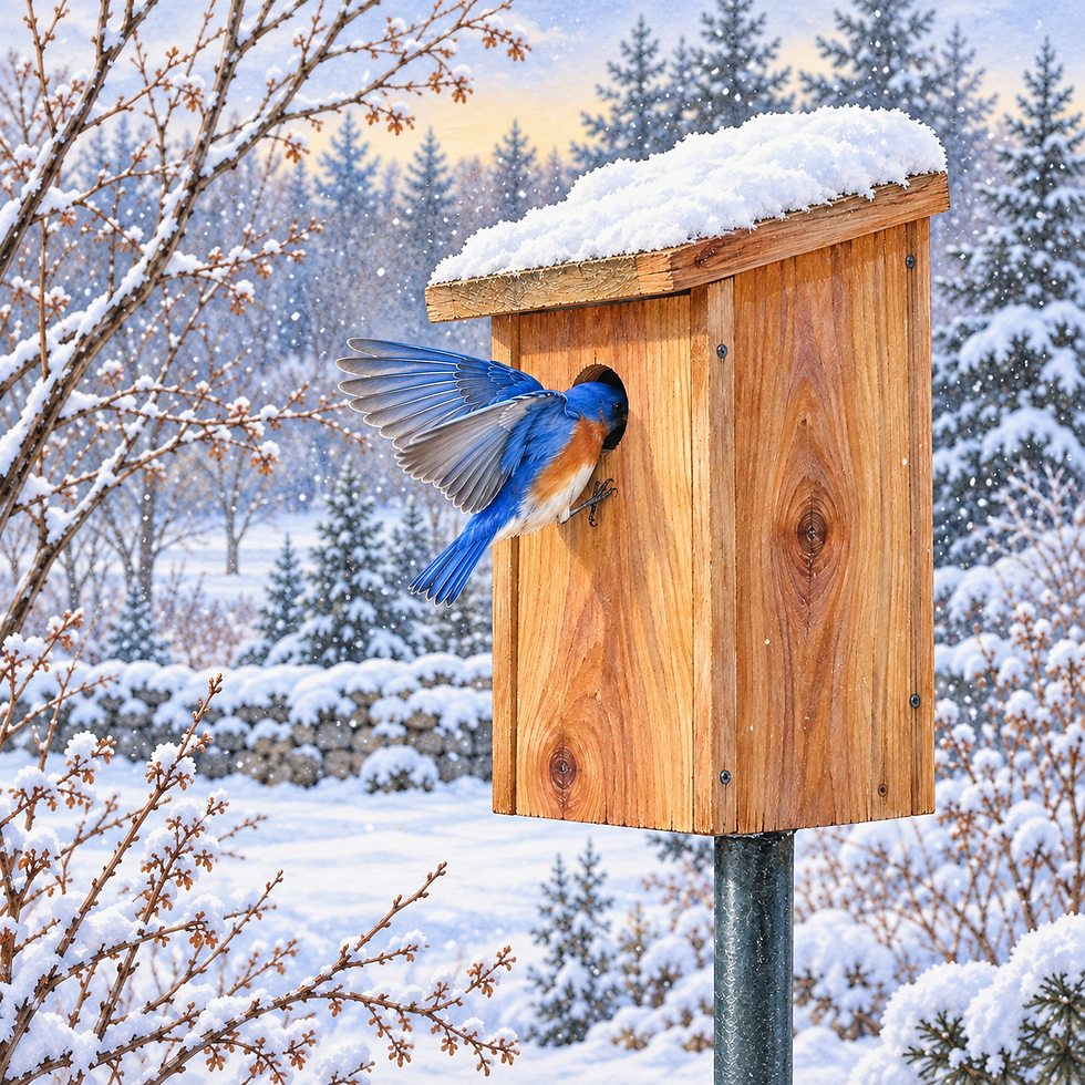Eastern Bluebirds in Fall: What to Expect and How to Help