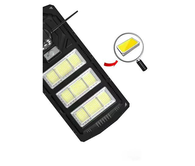 Miniature : 2-in-1 Solar Street Light with 4G Camera - 3MP, Low Power, V380Pro App