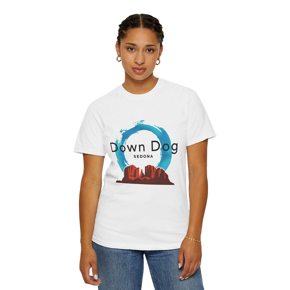Thumbnail: Down Dog Sedona Unisex Logo T-shirt (S-2XL)