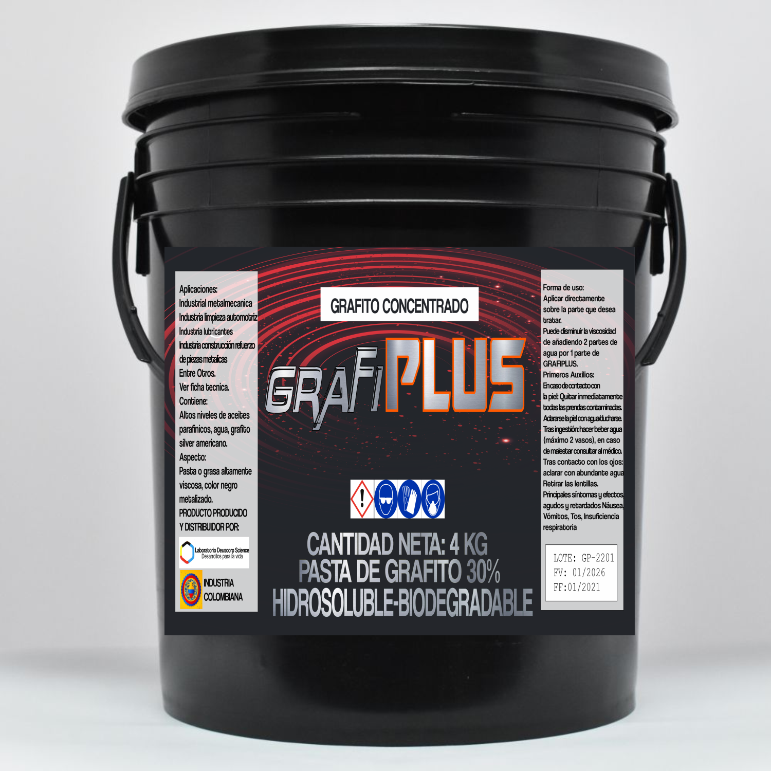GRAFIPLUS- GRAFITO HIDROSOLUBLE