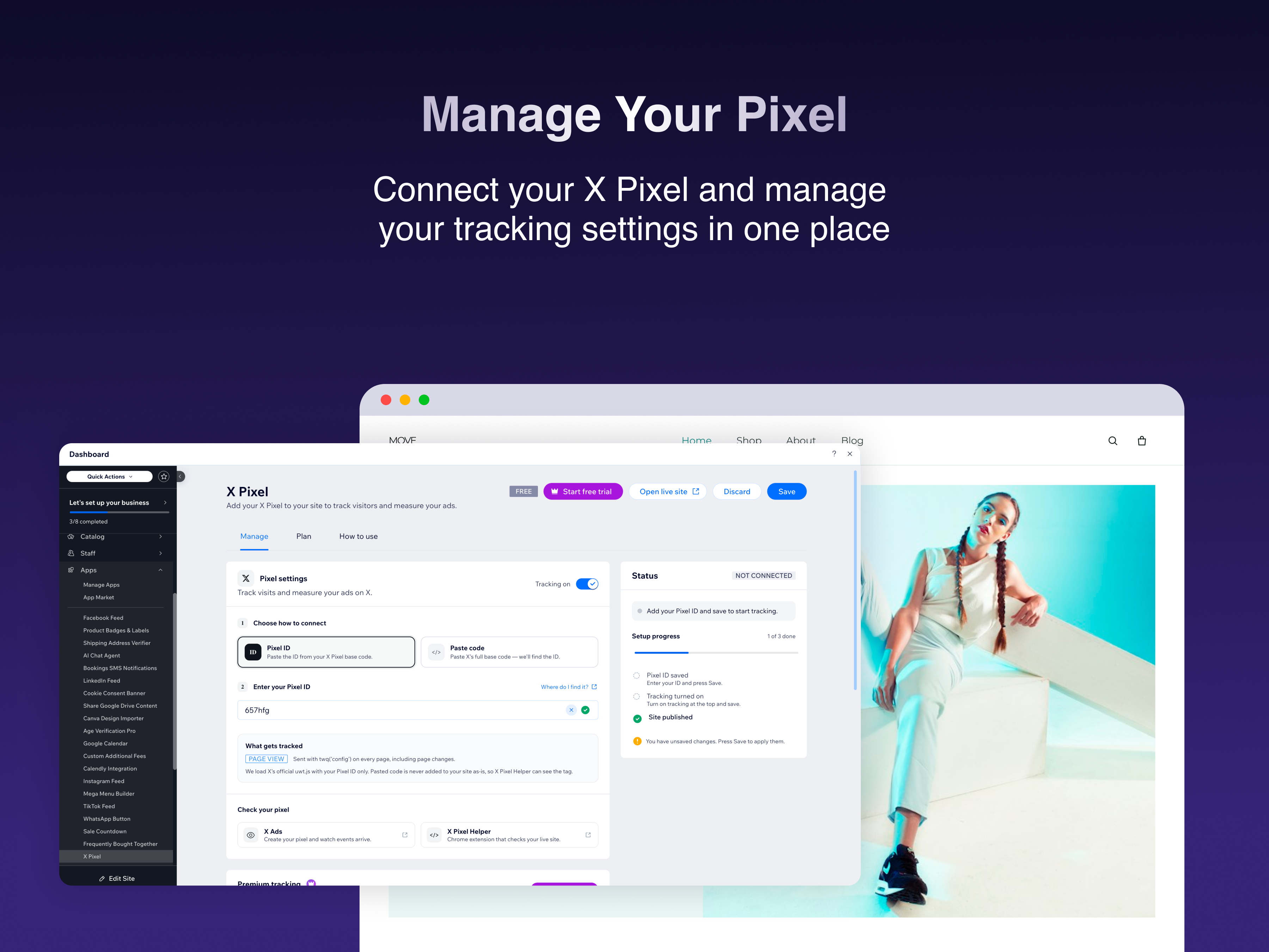 X Pixel screenshot 2