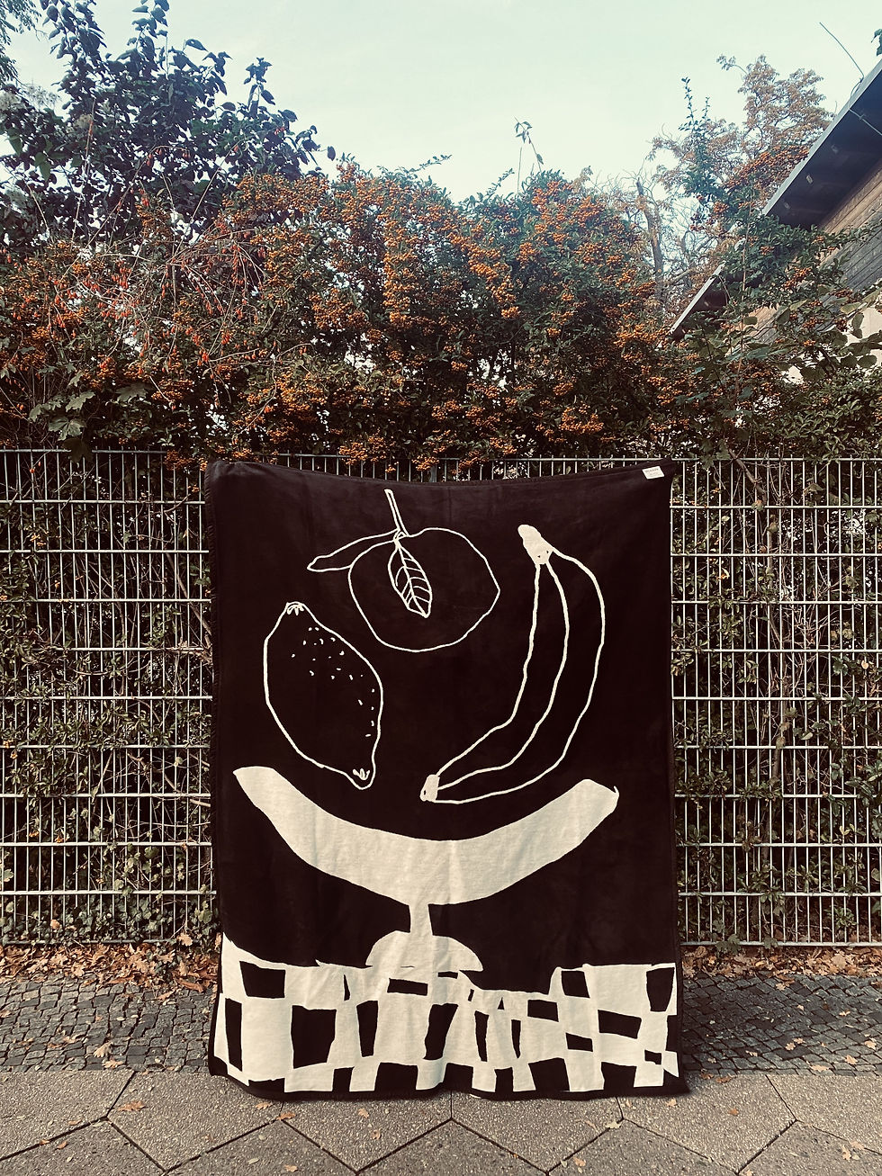Thumbnail: LAURE Art blanket 'Fruit Bowl'