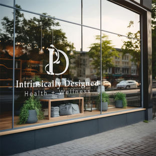 Intrinsically Designed Storefront with Logo