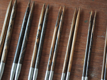 [程師傅手工檀木針] 9月新品- 限量虎皮檀木手工針、針包