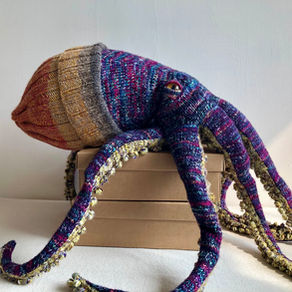 [棒針玩偶作品］章魚花花