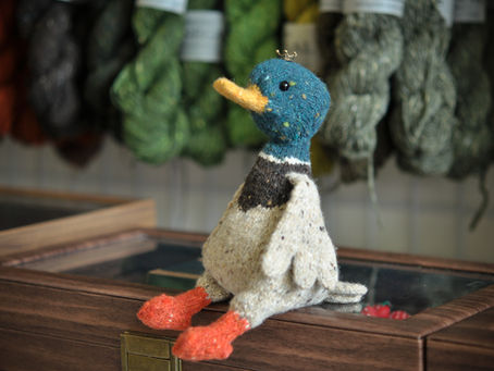 ［棒針玩偶-作品分享］綠頭鴨🦆