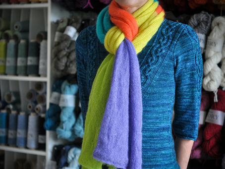 棒針圍巾OSAKA SCARF
