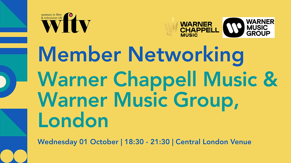 In-Person Member Networking with Warner Chappell Music & Warner Music Group, London