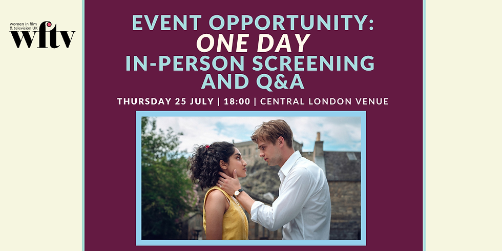 [FULLY BOOKED] One Day: In-Person Screening and Q&A with Ambika Mod and Leo Woodall