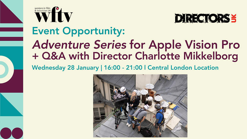 Event Opportunity: Adventure Series for Apple Vision Pro + Q&A with Director Charlotte Mikkelborg