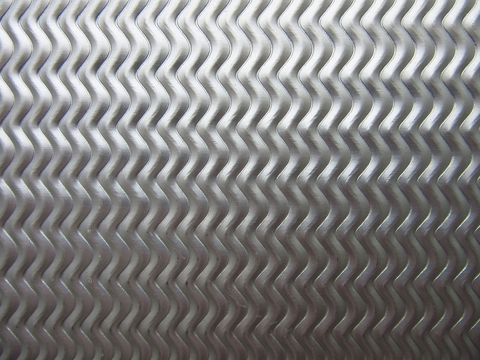 Metallic Wavy Pattern