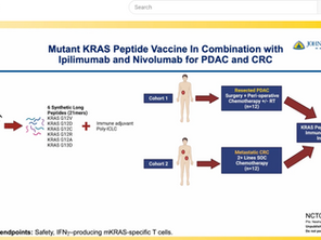 Pooled Mutant KRAS-Targeted Long Peptide Vaccine Combined With Nivolumab and Ipilimumab for Patients With Resected Mismatch Repair Protein (MMR-p) Colorectal and Pancreatic Cancer