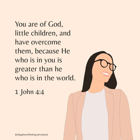Greater is He