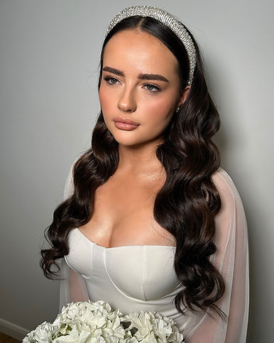 Bridal glam, Charlotte Wadley Makeup