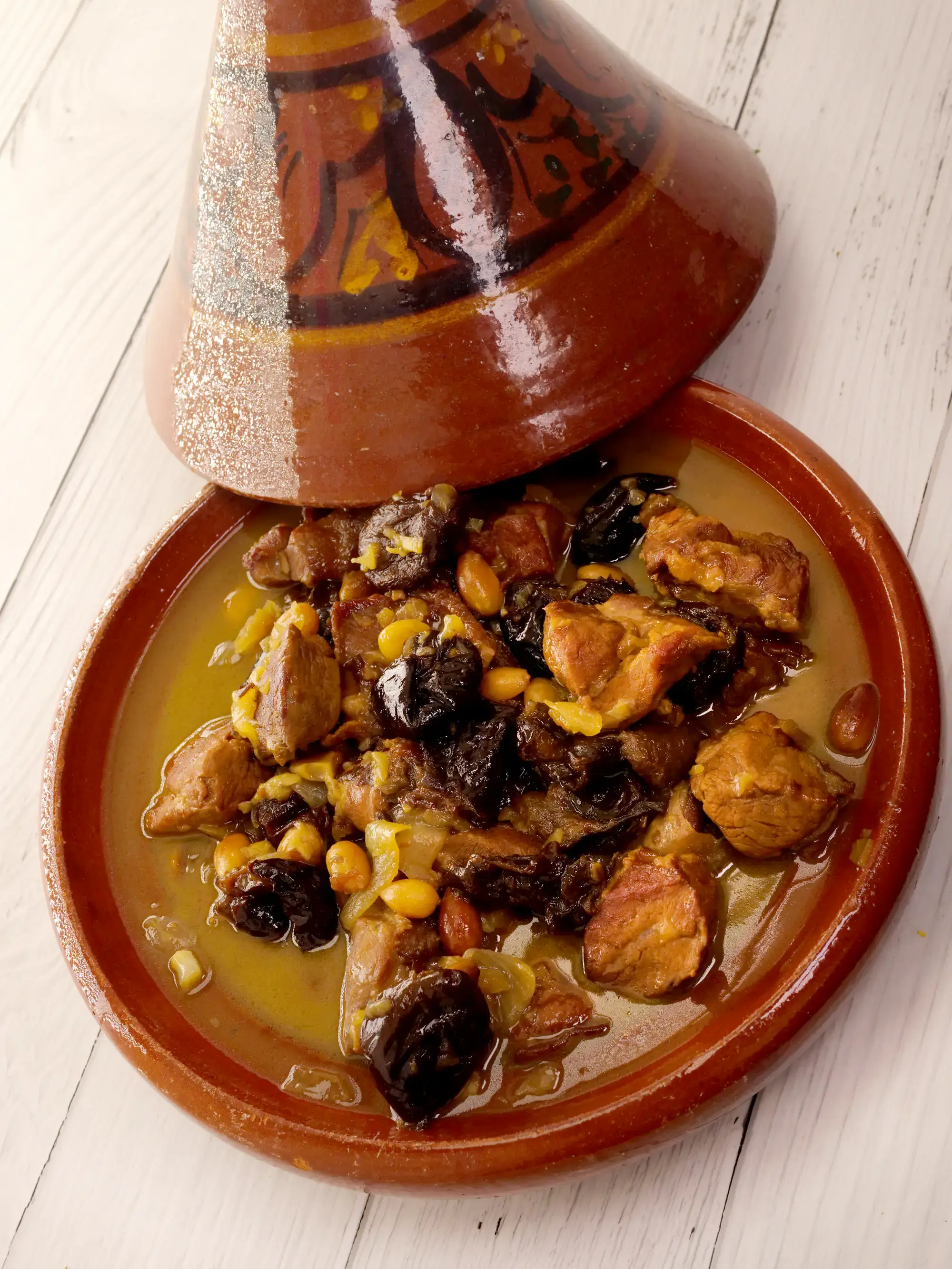 Tajine agneau et pruneaux