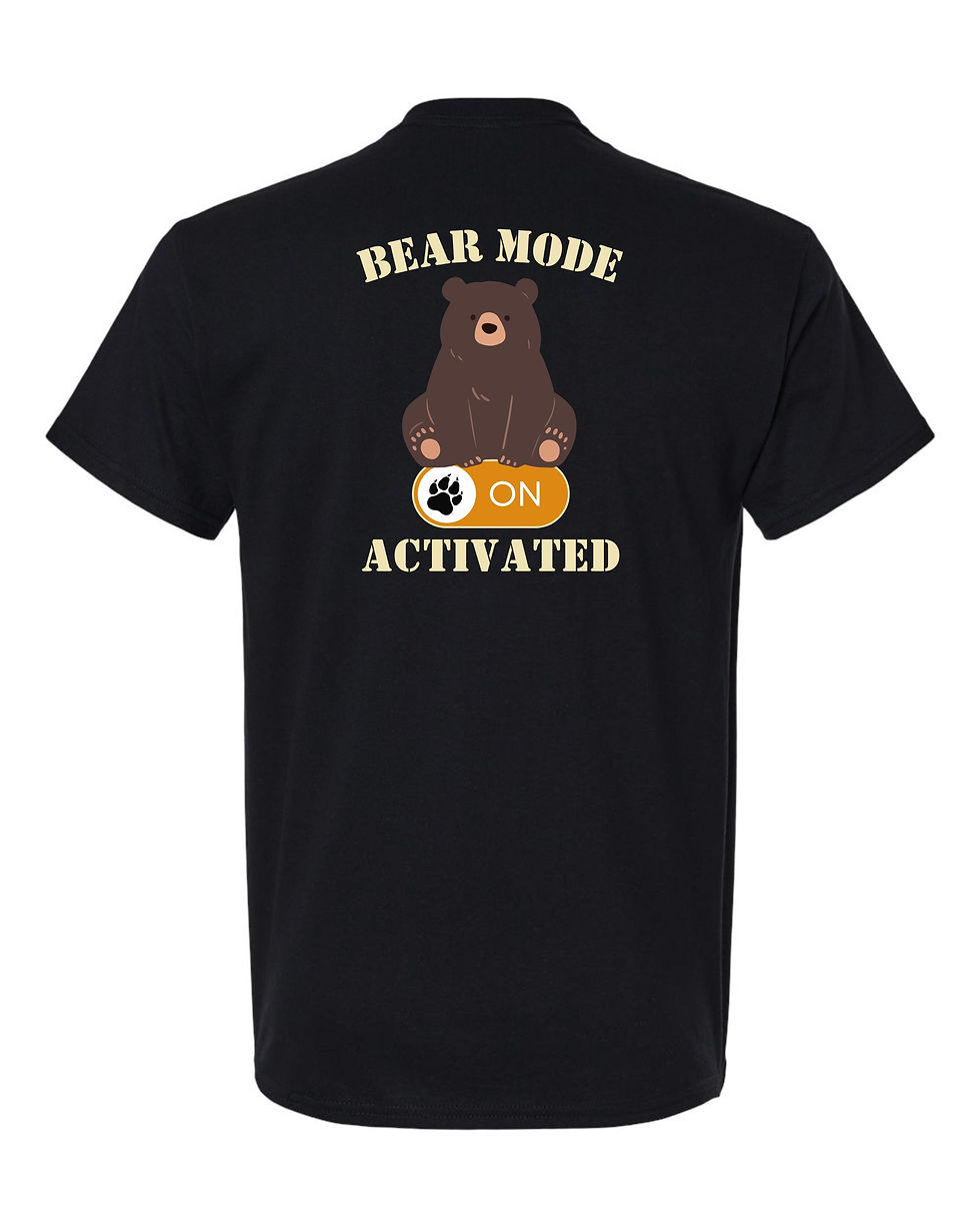 Thumbnail: Bear Mode Activated Graphic T-Shirt Grizz (Spring 2026)