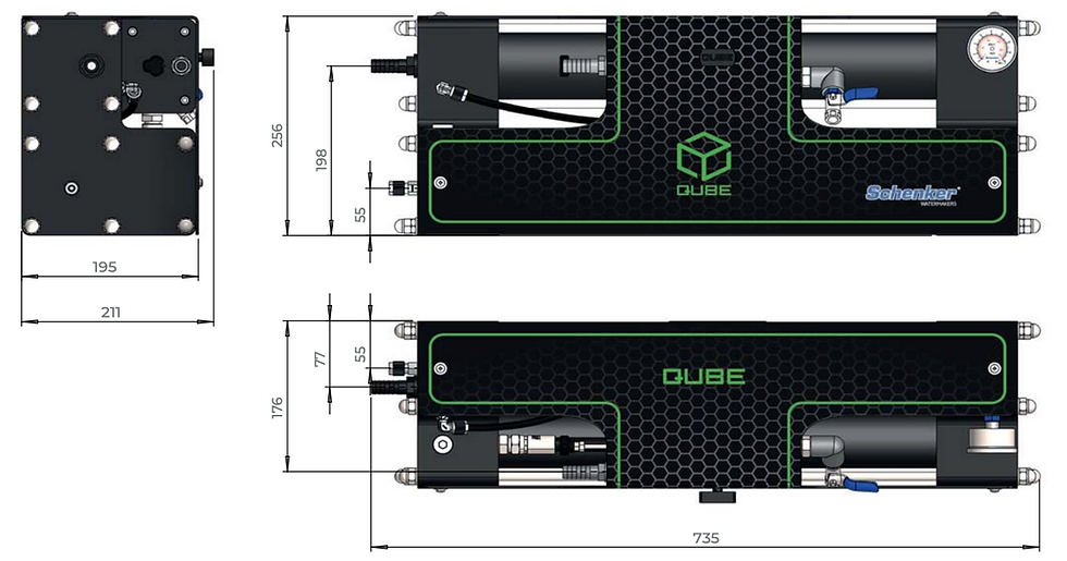 Miniatyrbilde: Schenker Watermaker QUBE 65