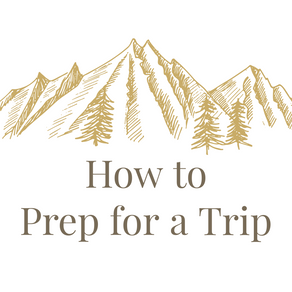                 How to Prep for a Trip